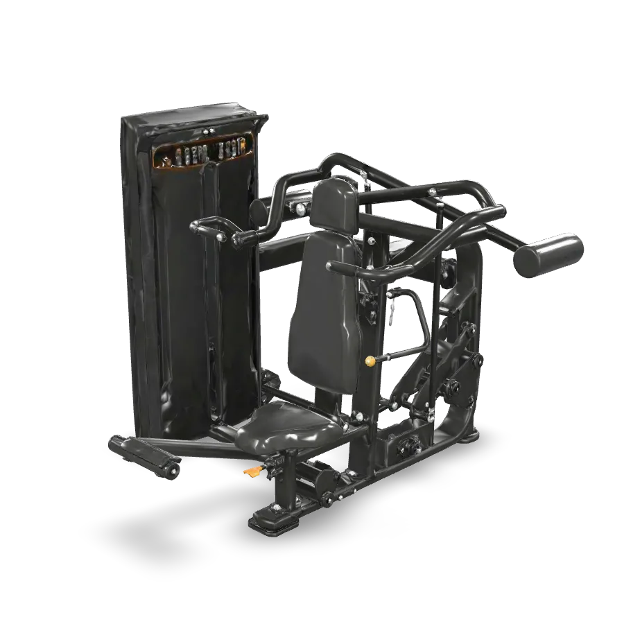 Modelo 3D del press de hombro Impulse generado a partir de fotos de estudio